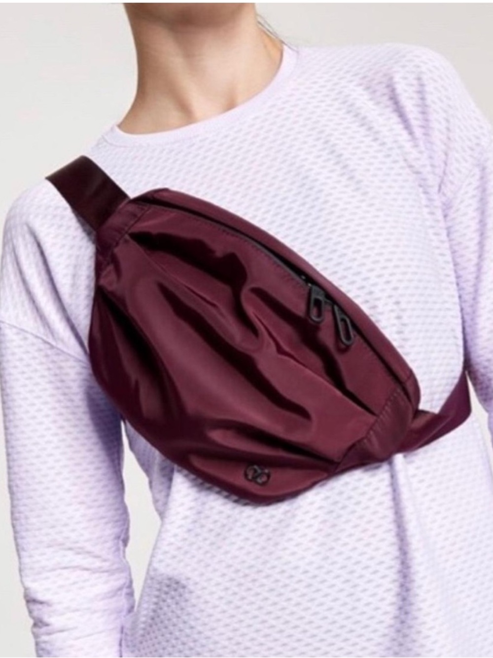CALIA Stylish Maroon Crossbody Bag